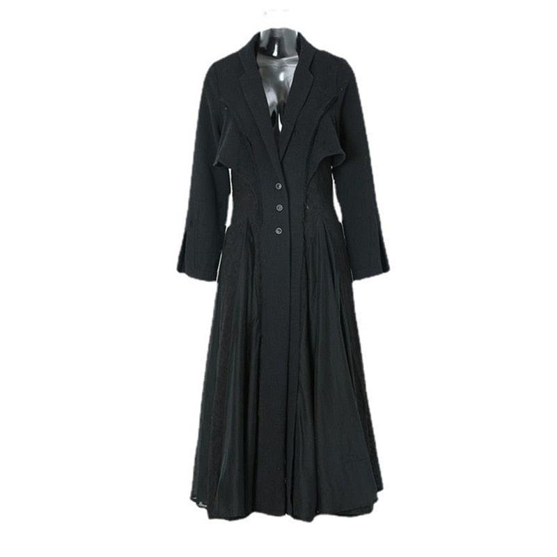 Women Beige Pleated Linen Long Elegant Dress