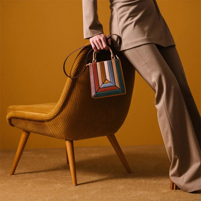 Vintage Pathwork Handbag